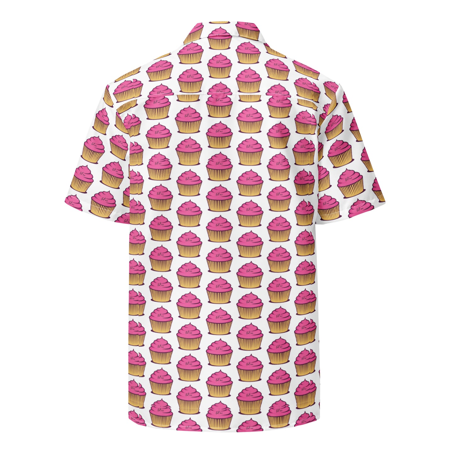 Cupcakes Unisex button shirt