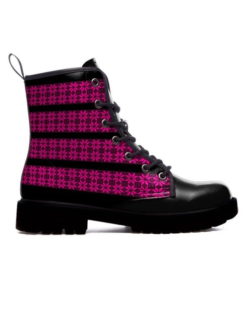 Pink Knitting Boots 2