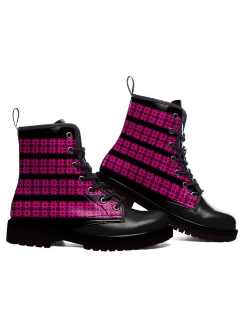 Pink Knitting Boots 3
