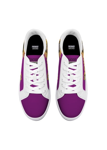 Sunflowers Purple Sneakers 4